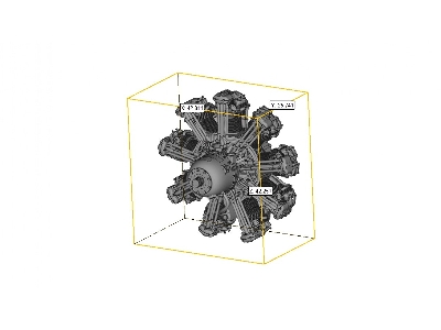 Bristol Jupiter Viii Engine (3d-printed) - zdjęcie 3