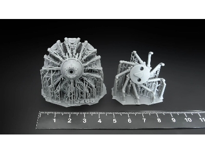 Bmw Bramo Fafnir Engine (3d-printed) - zdjęcie 1