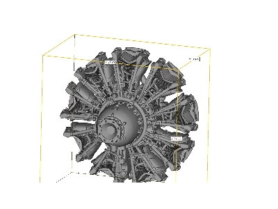 Bmw Bramo Fafnir Engine (3d-printed) - zdjęcie 3