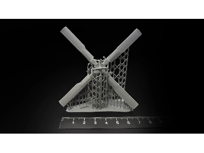 Sikorsky Mh-60 / Uh-60 And Hh-60 - 3d-printed Tail Rotor (For Academy, Kitty Hawk Models And Zimi Model Kits) - zdjęcie 1