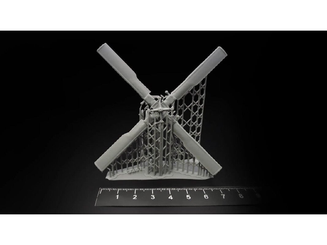 Sikorsky Mh-60 / Uh-60 And Hh-60 - 3d-printed Tail Rotor (For Academy, Kitty Hawk Models And Zimi Model Kits) - zdjęcie 1