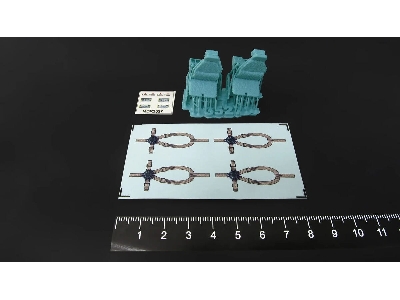 Sikorsky Uh-60 / Sh-60 And Mh-60 Early - 3d-printed Pilot Seats (For Academy / Kitty Hawk Models And Zimi Model Kits) - zdjęcie