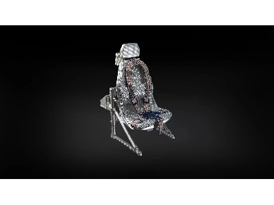 Sikorsky Uh-60 / Sh-60 And Mh-60 Early - 3d-printed Pilot Seats (For Academy / Kitty Hawk Models And Zimi Model Kits) - zdjęcie