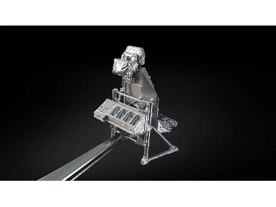 Sikorsky Uh-60 / Sh-60 And Mh-60 Early - 3d-printed Pilot Seats (For Academy / Kitty Hawk Models And Zimi Model Kits) - zdjęcie