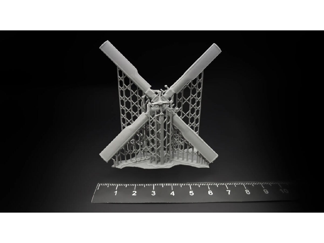 Sikorsky Mh-60 / Uh-60 And Hh-60 - 3d-printed Tail Rotor (For  Academy / Kitty Hawk Models And Zimi Model Kits) - zdjęcie 1