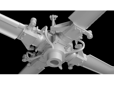 Sikorsky Mh-60 / Uh-60 And Hh-60 - 3d-printed Tail Rotor (For  Academy / Kitty Hawk Models And Zimi Model Kits) - zdjęcie 4