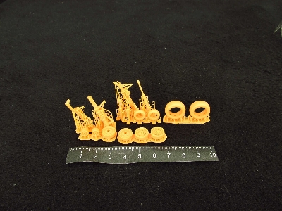 Mcdonnell Douglas F-4 J/S Phantom Ii - Landing Gears 3d-printed (For Hasegawa Kits) - zdjęcie 1