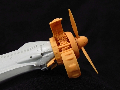 Arado Ar-196 - Cowling And Engine 3d-printed (For Italeri Kits) - zdjęcie 3
