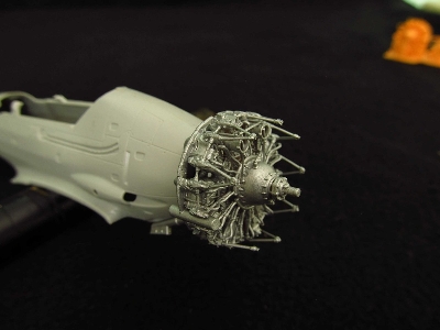 Arado Ar-196 - Cowling And Engine 3d-printed (For Italeri Kits) - zdjęcie 9