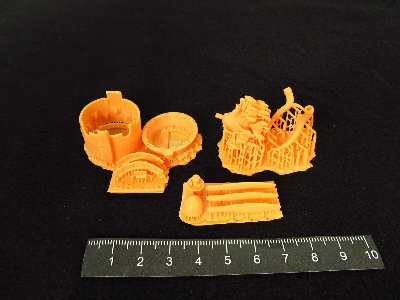 Fiat Cr.42 Falco - Cowling And Engine 3d-printed (For Italeri Kits) - zdjęcie 1