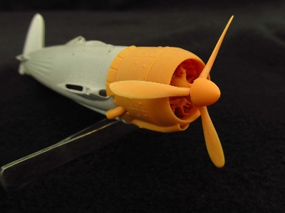 Fiat Cr.42 Falco - Cowling And Engine 3d-printed (For Italeri Kits) - zdjęcie 8