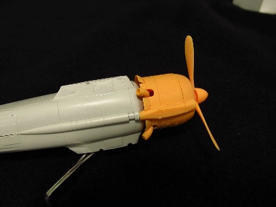 Fiat Cr.42 Falco - Cowling And Engine 3d-printed (For Italeri Kits) - zdjęcie 9