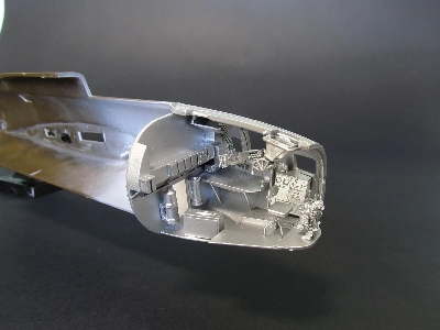 Boeing B-17 F Flying Fortress - Bombardier Cockpit Interior Set (3d-printed / For Monogram Kits) - zdjęcie 2