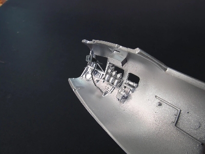 Boeing B-17 F Flying Fortress - Bombardier Cockpit Interior Set (3d-printed / For Monogram Kits) - zdjęcie 11