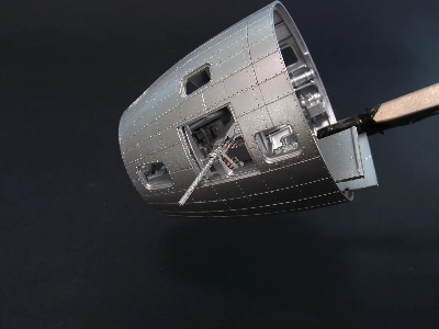 Boeing B-17 F Flying Fortress - Bombardier Cockpit Interior Set (3d-printed / For Hong Kong Models Kits) - zdjęcie 5