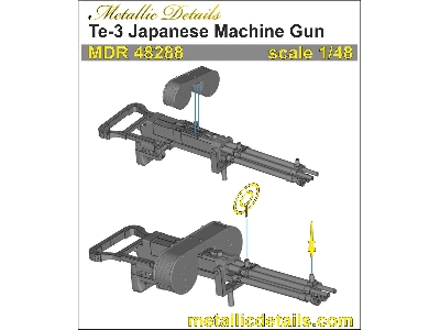 Te-3 Japanese Machine Gun - zdjęcie 8