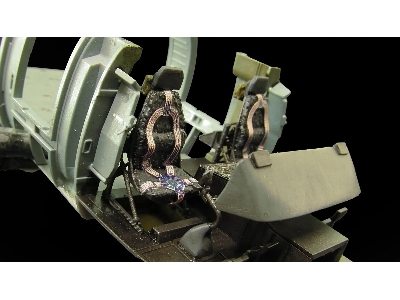 Sikorsky Uh-60 / Sh-60 And Mh-60 Early - Pilot Seats (2 Pcs / 3d-printed) - zdjęcie 8