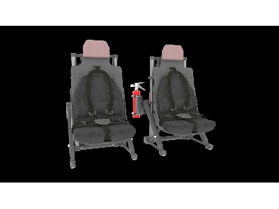 Sikorsky Uh-60 / Sh-60 And Mh-60 Late - Pilot Seats (3d-printed) - zdjęcie 4