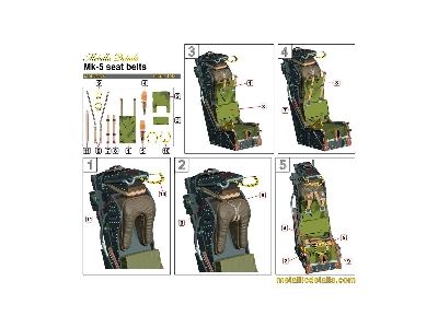 Martin-baker Mk.5 Ejection Seat (3d-printed) - zdjęcie 6