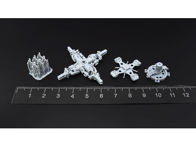 Sikorsky Mh-60 / Uh-60 And Hh-60 - 3d-printed Main Rotor (For Icm Kits) - zdjęcie 1