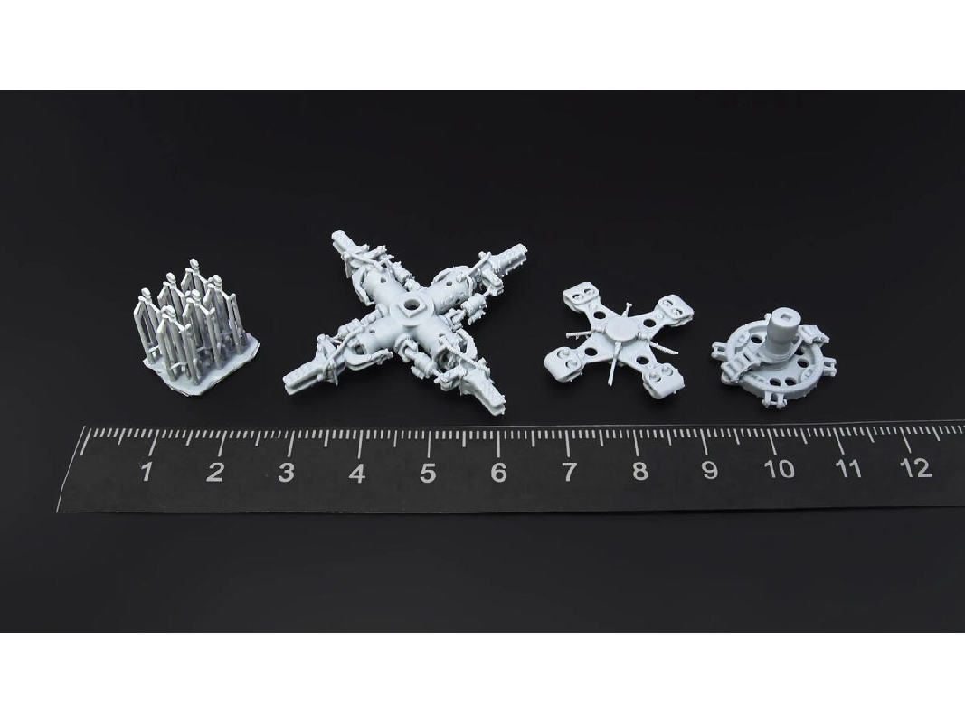 Sikorsky Mh-60 / Uh-60 And Hh-60 - 3d-printed Main Rotor (For Icm Kits) - zdjęcie 1