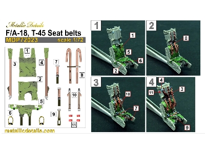 Martin-baker Mk.14 Ejection Seat For F/A-18 And T-45 (3d-printed) - zdjęcie 6