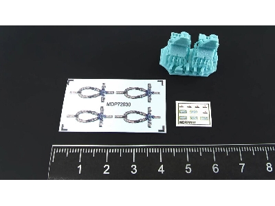 Sikorsky Uh-60 / Sh-60 And Mh-60 Early - Pilot Seats (2 Pcs / 3d-printed) - zdjęcie 1