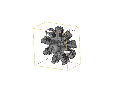 Bristol Jupiter Viii Engine (3d-printed) - zdjęcie 3