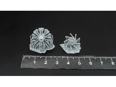 Bmw Bramo Fafnir 323 Engine (3d-printed ) - zdjęcie 1
