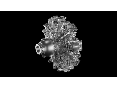 Bmw Bramo Fafnir 323 Engine (3d-printed ) - zdjęcie 7