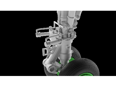 Ilyushin Il-18 /  Il-20 / Il-22 And Il-38 - Landing Gears With Wheels (For A-model Kits) - zdjęcie 4