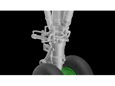 Ilyushin Il-18 /  Il-20 / Il-22 And Il-38 - Landing Gears With Wheels (For A-model Kits) - zdjęcie 7