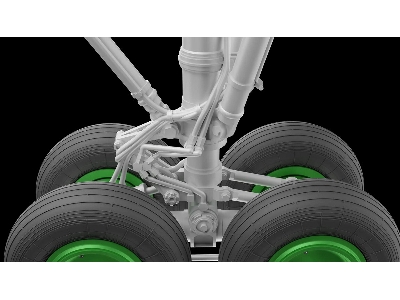 Ilyushin Il-18 /  Il-20 / Il-22 And Il-38 - Landing Gears With Wheels (For A-model Kits) - zdjęcie 10