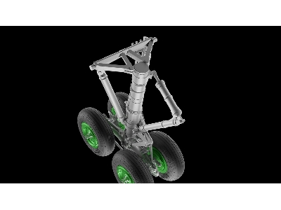 Ilyushin Il-18 /  Il-20 / Il-22 And Il-38 - Landing Gears With Wheels (For A-model Kits) - zdjęcie 21