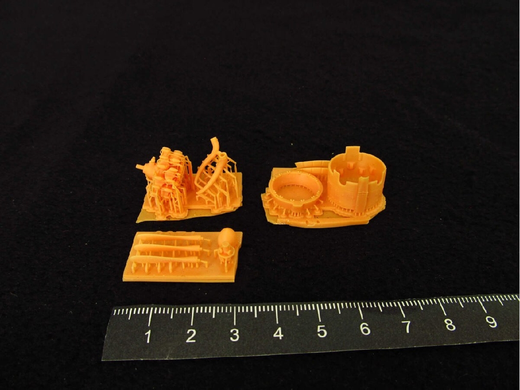 Fiat Cr.42 Falco - Cowling And Engine 3d-printed (For Italeri And Supermodel Kits) - zdjęcie 1