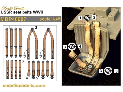 Ussr Wwii Seat Belts - zdjęcie 1