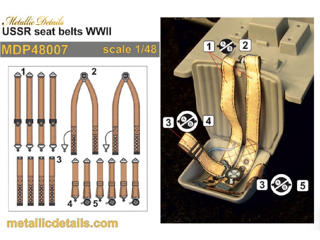 Ussr Wwii Seat Belts - zdjęcie 1