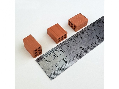 Hollow Half Brick (25 Pcs) - zdjęcie 2