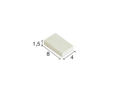 Dachówka Jasna (8 X 4 Mm / 300 Szt.) - zdjęcie 1