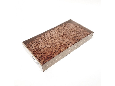 Bloczki Kamienne Czerwone (5 X 5 X 10 Mm / 3000 Szt.) - zdjęcie 2