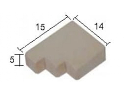 Wspornik Kamienny Duży (15 X 14 Mm / 50 Szt.) - zdjęcie 1