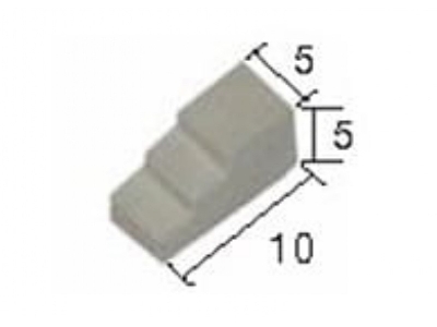 Wspornik Kamienny średni (5 X 5 X 10 Mm / 50 Szt.) - zdjęcie 1