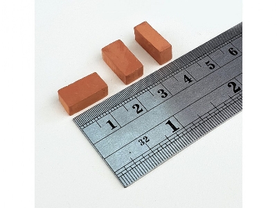 Large Red Stone Blocks (2000 Pcs) - zdjęcie 1