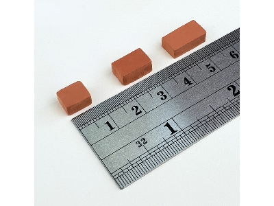 Large Red Stone Blocks (2000 Pcs) - zdjęcie 2
