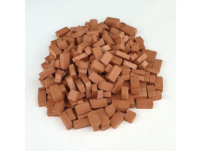 Large Red Stone Blocks (2000 Pcs) - zdjęcie 3