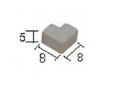 Kamienny Narożnik (5 X 8 X 8 Mm / 50 Szt.) - zdjęcie 3