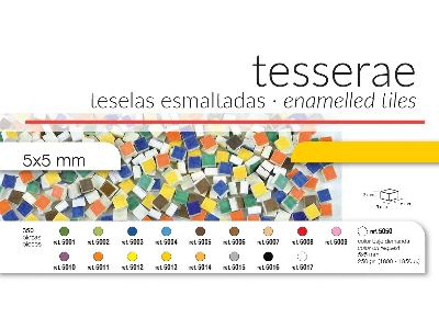 Mosaic 5 Mm X 5 Mm - Light Blue (350 Pcs) - zdjęcie 2