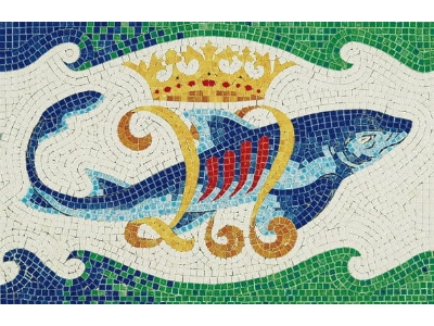 Mozaika - Delfin (Gaudi) (320 X 210 Mm) - zdjęcie 1