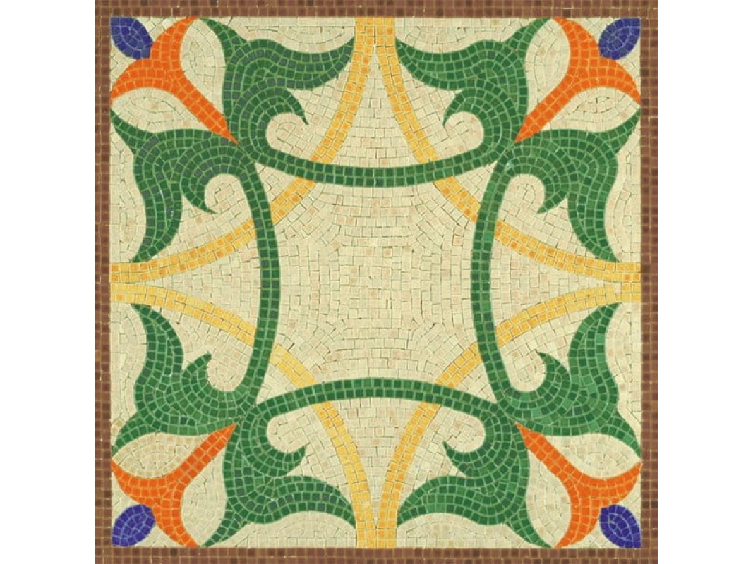 Mozaika - Wzór Roślinny (300 X 300 Mm) - zdjęcie 1