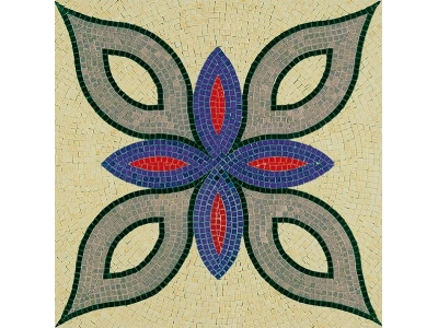 Mozaika - Wzór Roślinny (300 X 300 Mm) - zdjęcie 1